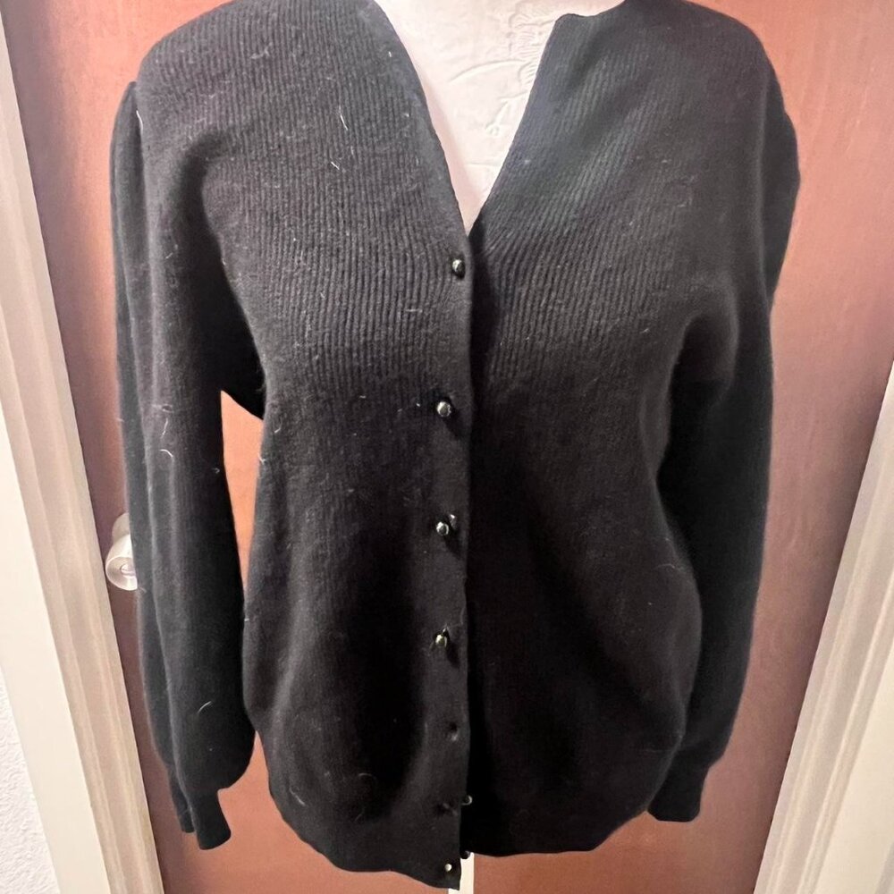 VINTAGE 1980’s Wool & Angora Petite Sweater